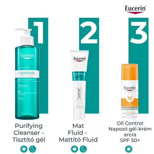 EUCERIN DermoPure Clinical Mattító Fluid (40ml)