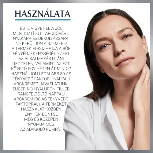 EUCERIN Hyaluron-Filler éjszakai Peeling & Szérum (30ml)  