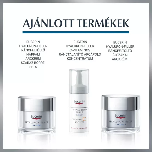 EUCERIN Hyaluron-Filler éjszakai Peeling & Szérum (30ml)  