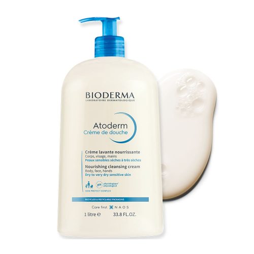 BIODERMA Atoderm krémtusfürdő RPET (1000ml)