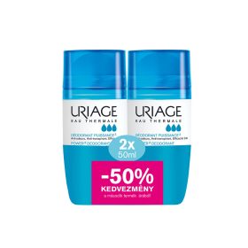   URIAGE DEO Intenzív izzadásgátló golyós dezodor DUOPACK (50ml+50ml)