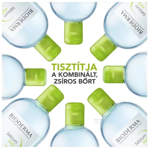 BIODERMA Sébium H2O arc- és sminklemosó micellás víz (250ml)