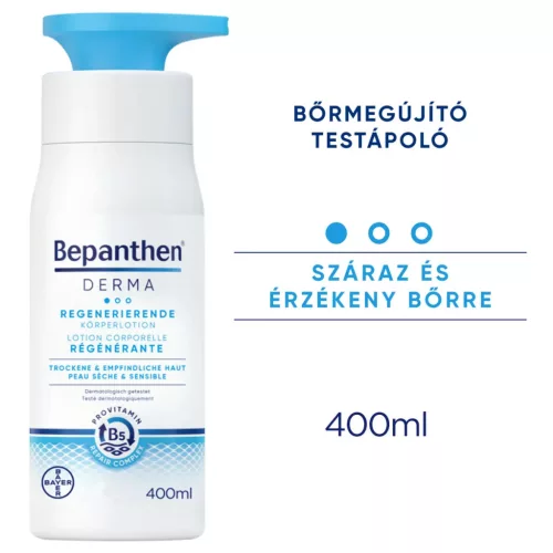 BEPANTHEN Derma bőrmegújító testápoló (400ml)