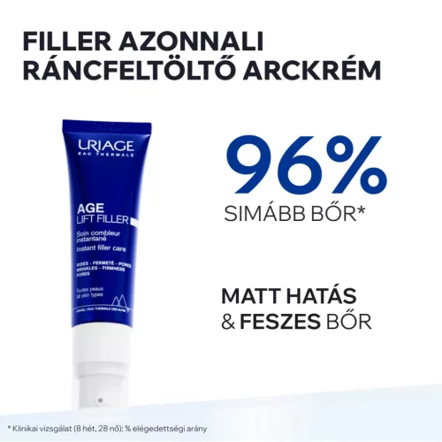 URIAGE Age Lift filler azonnali ráncfeltöltő és bőrtökéletesítő arckrém (30ml)