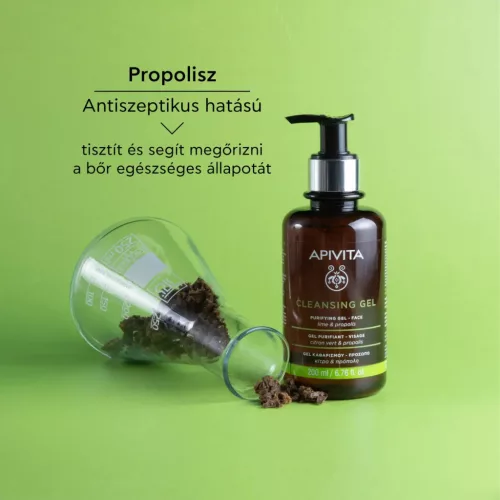 APIVITA Arctisztító habzó gél zsíros/kombinált bőrre (200ml)