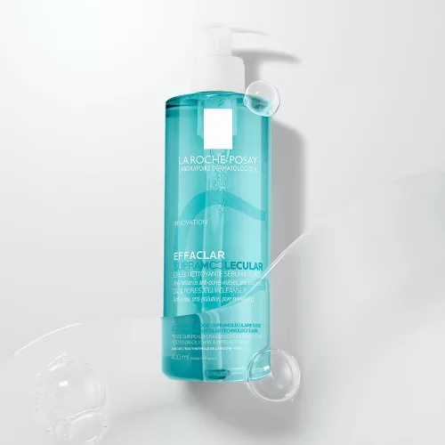 LA ROCHE-POSAY Effaclar Supramolecular mattító tisztító gél (400ml)