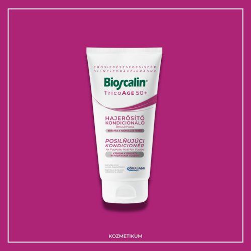 BIOSCALIN TricoAge 50+ Hajerősítő hajkondicionáló ritkuló hajra (150ml)