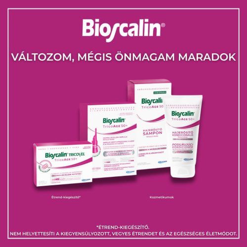 BIOSCALIN TricoAge 50+ Hajerősítő hajkondicionáló ritkuló hajra (150ml)