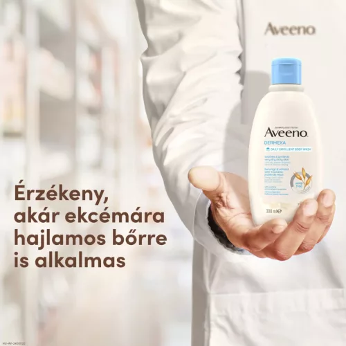 AVEENO Dermexa bőrpuhító illatmentes tusfürdő (300ml)
