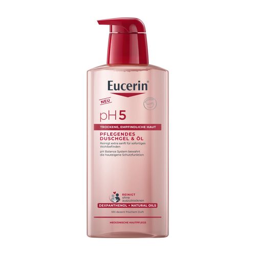 Eucerin pH5 olajtusfürdő gél pumpás 400ml