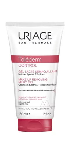 URIAGE Toléderm Control sminklemosó tej gél (150ml)