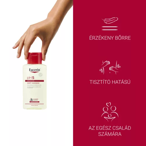 EUCERIN pH5 Bőrkímélő tusfürdő (200ml)  