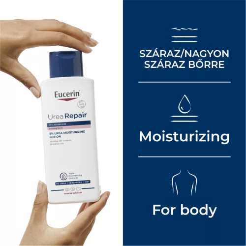EUCERIN UreaRepair 5% Urea illatosított testápoló (400ml)