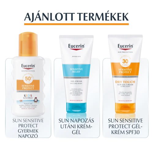 EUCERIN Sun Oil Control napozó gél-krém arcra SPF30 (50ml)       