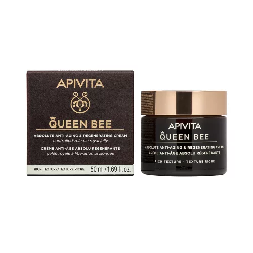 APIVITA Queen Bee ránctalanító arckrém száraz bőrre Rich (50ml)