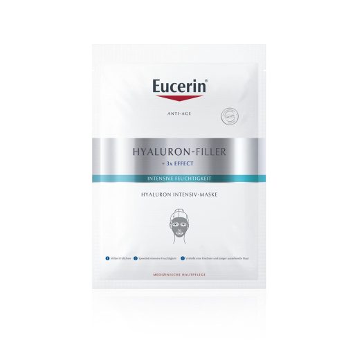 EUCERIN Hyaluron-Filler + 3x effect ráncfeltöltő fátyolmaszk (1db)  