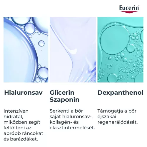 EUCERIN Hyaluron-Filler +3x effect ránctalanító éjszakai arckrém (50ml)  