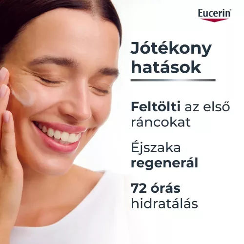 EUCERIN Hyaluron-Filler ráncfeltöltő, hidratáló éjszakai arcgél (50ml)