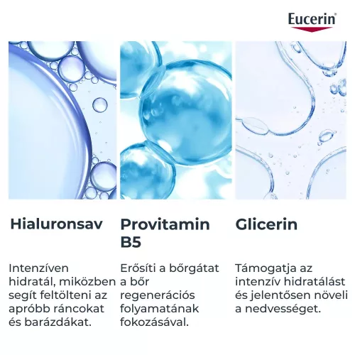 EUCERIN Hyaluron-Filler ráncfeltöltő, hidratáló éjszakai arcgél (50ml)