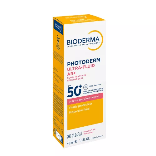 BIODERMA Photoderm AR+ Ultra-fluid fényvédő SPF50+ 40ml