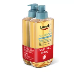 EUCERIN AtopiControl Lipid-olajtusfürdő DUO PACK (2x400ml)