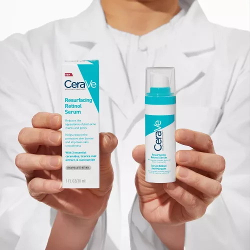 CERAVE Pattanások elleni retinolos bőrfelszín-megújító szérum (30ml)