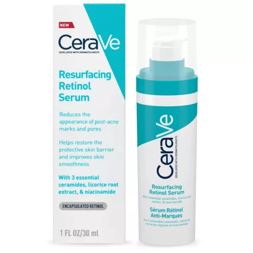 CERAVE Pattanások elleni retinolos bőrfelszín-megújító szérum (30ml)