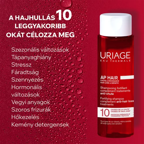 URIAGE AP Hair Hajerősítő sampon (200ml)