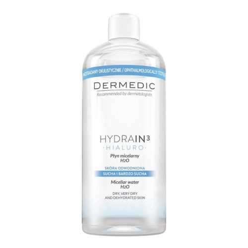 DERMEDIC Hydrain³ Micellás víz H²O (500ml)