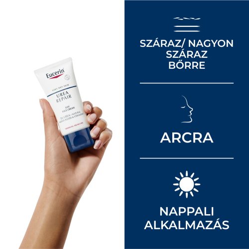 EUCERIN UreaRepair 5% Urea nappali arckrém (50ml)