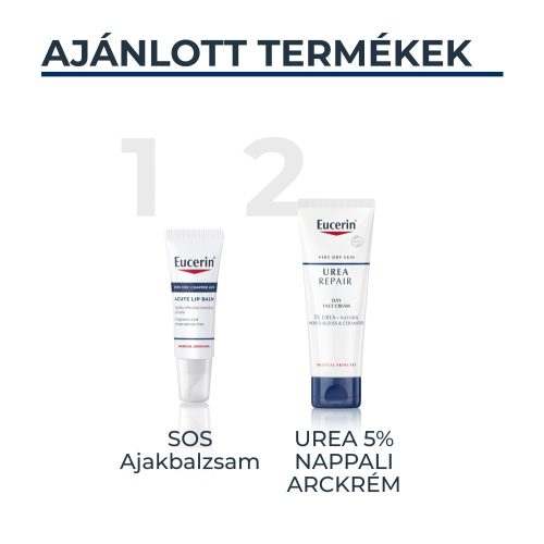 EUCERIN UreaRepair 5% Urea nappali arckrém (50ml)