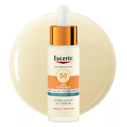 EUCERIN Sun Oil Control nappali UV szérum arcra SPF50+ (30ml)
