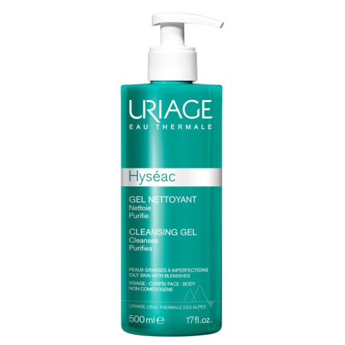 URIAGE Hyséac habzó tisztító gél zsíros bőrre (500ml)  