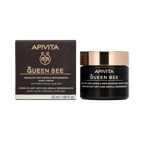 APIVITA Queen Bee ránctalanító éjszakai arckrém (50ml)