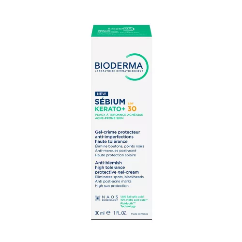 BIODERMA Sébium Kerato+ gél-krém SPF30 (30ml)