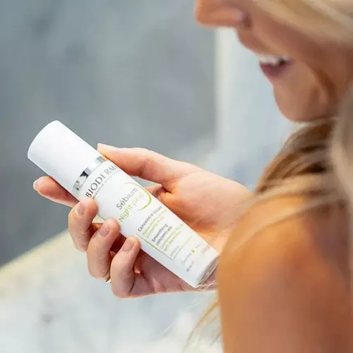 BIODERMA Sébium Night Peel hámlasztó tisztító gél (40ml)