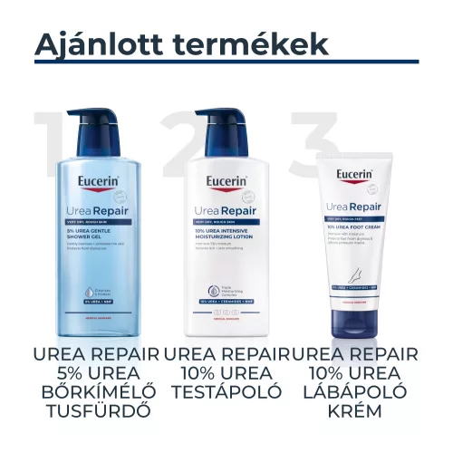 EUCERIN UreaRepair 10% Urea lábápoló krém (100ml)