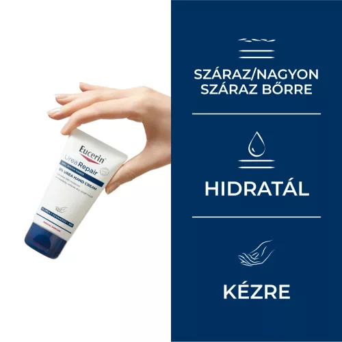 EUCERIN UreaRepair 5% Urea kézkrém (75ml)   
