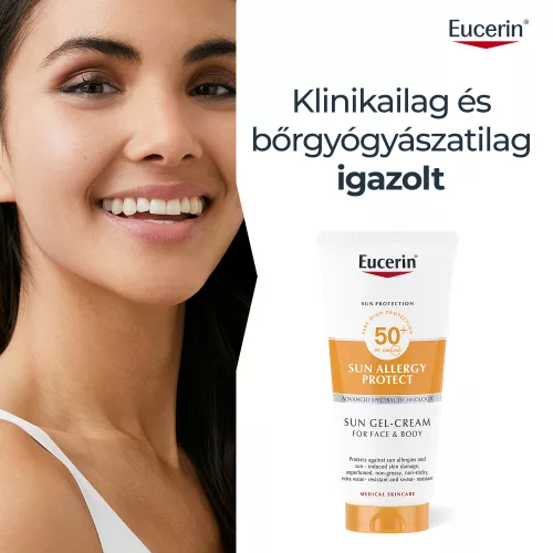 EUCERIN Sun Allergy Protect napallergia elleni krém-gél SPF50+ (200ml) 