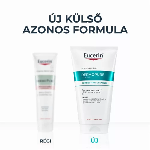 EUCERIN DermoPure Clinical Correcting Cleanser - Mélytisztító gél (150ml)
