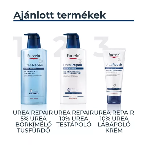 EUCERIN Urea Repair 5% bőrkímélő tusfürdő öko-utántöltő (400ml)