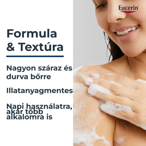 EUCERIN Urea Repair 5% Urea bőrkímélő tusfürdő (400ml)