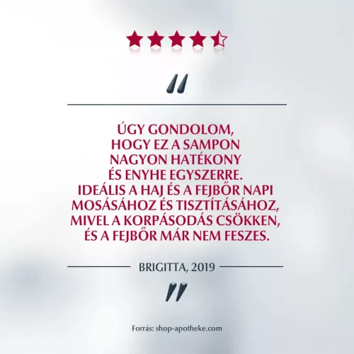 EUCERIN DermoCapillaire korpásodás elleni sampon száraz korpára (250ml)  