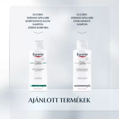 EUCERIN DermoCapillaire korpásodás elleni sampon száraz korpára (250ml)  
