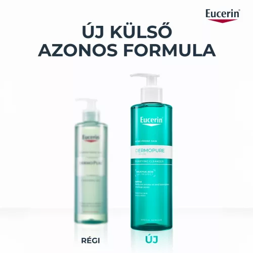 EUCERIN DermoPure Clinical Purifying Cleanser - Tisztító gél (400ml)