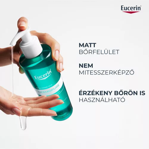 EUCERIN DermoPure Clinical Purifying Cleanser - Tisztító gél (400ml)
