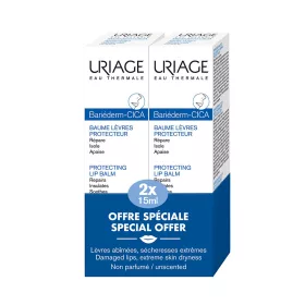   URIAGE Bariéderm-Cica ajakápoló balzsam DUOPACK limitált (15ml+15ml)