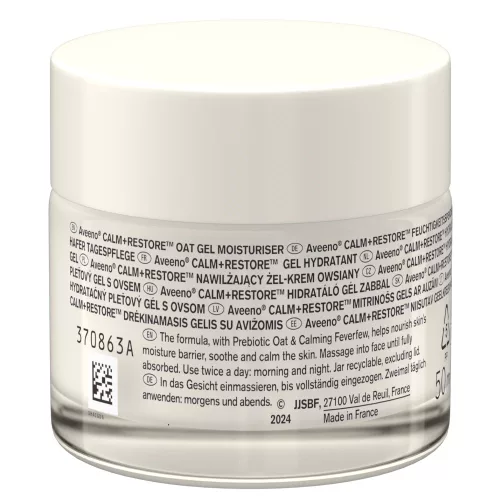 AVEENO Calm+ Restore hidratáló gél zabbal (50ml)