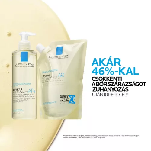 LA ROCHE-POSAY Lipikar AP+ tusfürdő olaj (400ml)