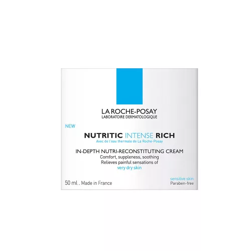 LA ROCHE-POSAY Nutritic Intense Riche mélytápláló arckrém (50ml)